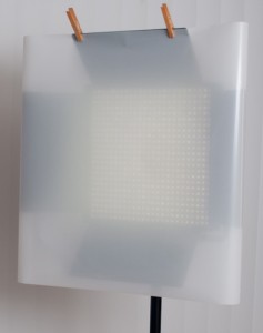 LED Light with White Frost Diffusion Gel