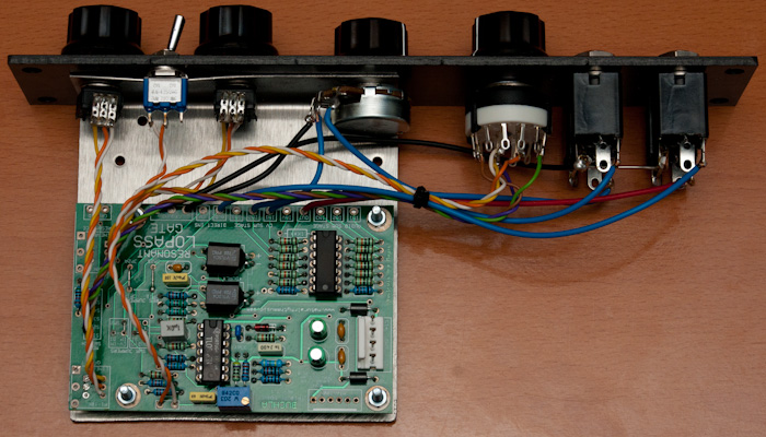 Resonant Lopass Gate PCB (Thomas White version)