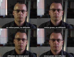 Frame Grabs from LED Light Test