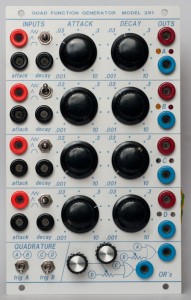 281 Quad Function Generator - front panel