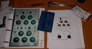 Buchla 291 - Designing the front panel