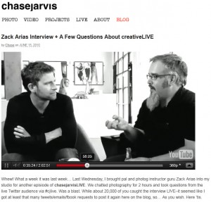 chasejarvisLIVE - Zack Arias