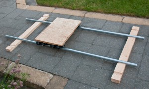 Skate wheel dolly Mk2