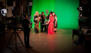 Fantasy short film green screen shoot 2