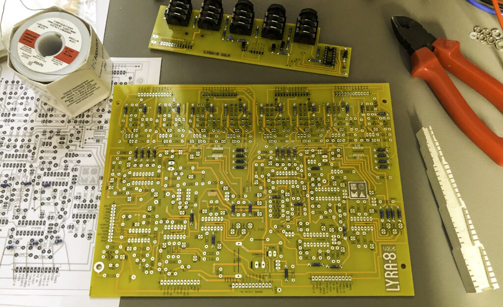 Soldering the PCBs