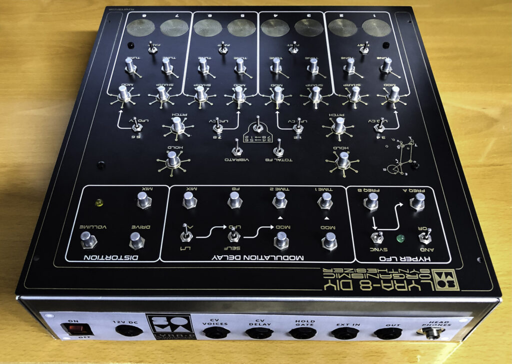 LYRA-8: Checking the front panel and back panel