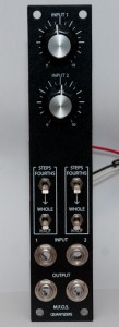 MFOS Quantizers front panel