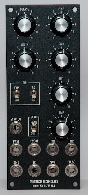 MOTM-300 front panel