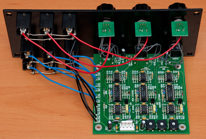 Oakley Sound Triple VCA PCB