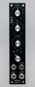 Resonant Lopass Gate frontpanel (Thomas White version)